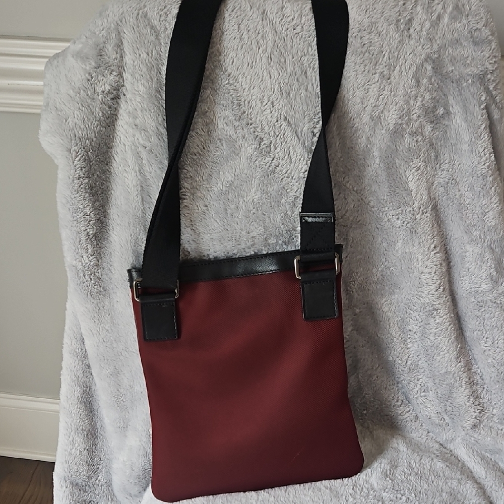 Burberry Red and Black Messenger Bag - Picture 2 of 2
